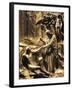 The Creation of Adam, Detail from the Stories of the Old Testament-Lorenzo Ghiberti-Framed Giclee Print