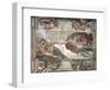 The Creation of Adam from the Sistine Chapel, 1508-12-Michelangelo Buonarroti-Framed Giclee Print