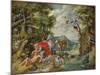 The Creation of Adam, from the Story of Adam and Eve-Jan Brueghel the Younger-Mounted Giclee Print