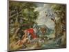 The Creation of Adam, from the Story of Adam and Eve-Jan Brueghel the Younger-Mounted Giclee Print