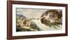 The Creation of Adam-Michelangelo-Framed Giclee Print