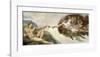 The Creation of Adam-Michelangelo-Framed Giclee Print