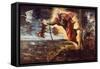 The Creation of Animals (Painting, 1550-1553)-Domenico Robusti Tintoretto-Framed Stretched Canvas