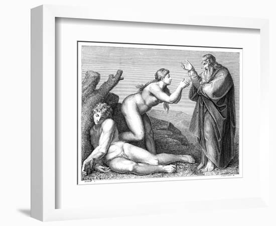 The Creation of Eve, 1899-Pennemaeker-Framed Giclee Print