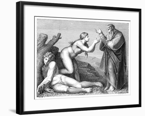 The Creation of Eve, 1899-Pennemaeker-Framed Giclee Print