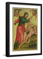 The Creation of Eve, a Panel from the Grabower Altar, the High Altar of St. Petri in Hamburg-Master Bertram of Minden-Framed Giclee Print