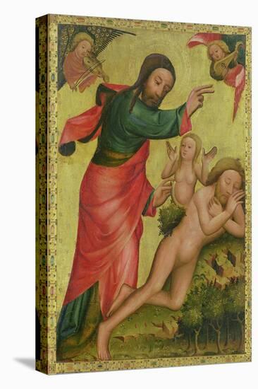 The Creation of Eve, a Panel from the Grabower Altar, the High Altar of St. Petri in Hamburg-Master Bertram of Minden-Stretched Canvas