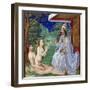 The Creation of Eve from Adam's Rib in the Garden of Eden-null-Framed Photographic Print