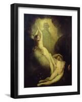 The Creation of Eve from Milton, Paradise Lost VIII-Henry Fuseli-Framed Giclee Print