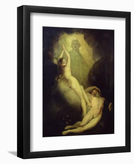 The Creation of Eve from Milton, Paradise Lost VIII-Henry Fuseli-Framed Premium Giclee Print