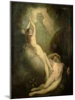 The Creation of Eve-Henry Fuseli-Mounted Giclee Print