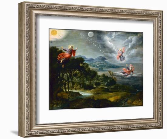 The Creation of Heaven, Earth and Water-Willem Van The Elder Herp-Framed Giclee Print