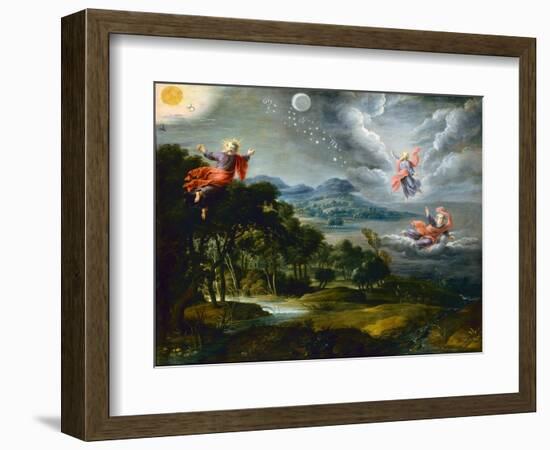 The Creation of Heaven, Earth and Water-Willem Van The Elder Herp-Framed Giclee Print