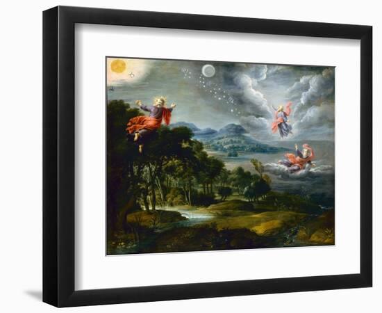 The Creation of Heaven, Earth and Water-Willem Van The Elder Herp-Framed Giclee Print