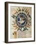 The Creation of Man, Miniature from De Universo by Rabano Mauro, Manuscript, Italy 11th Century-null-Framed Giclee Print