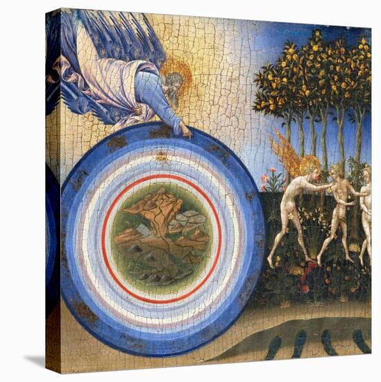 The Creation of the World and the Expulsion from Paradise-Giovanni di Paolo-Stretched Canvas