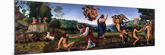 The Creation-Mariotto Albertinelli-Mounted Premium Giclee Print