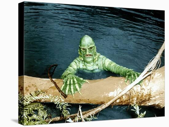 The Creature From The Black Lagoon, 1954-null-Stretched Canvas