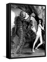 The Creature From The Black Lagoon, Ben Chapman, Julie Adams, 1954-null-Framed Stretched Canvas