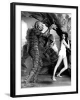 The Creature From The Black Lagoon, Ben Chapman, Julie Adams, 1954-null-Framed Photo