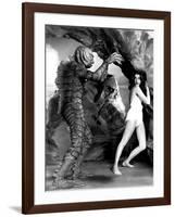 The Creature From The Black Lagoon, Ben Chapman, Julie Adams, 1954-null-Framed Photo