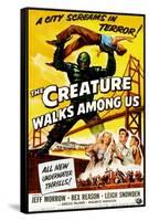 The Creature Walks Among Us, 1956-null-Framed Stretched Canvas