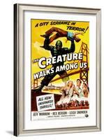 The Creature Walks Among Us, 1956-null-Framed Art Print
