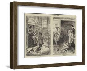 The Creche, or Baby's Home, in Stepney-Howard Pyle-Framed Giclee Print