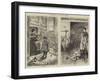 The Creche, or Baby's Home, in Stepney-Howard Pyle-Framed Giclee Print