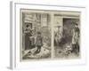 The Creche, or Baby's Home, in Stepney-Howard Pyle-Framed Giclee Print