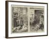 The Creche, or Baby's Home, in Stepney-Howard Pyle-Framed Giclee Print