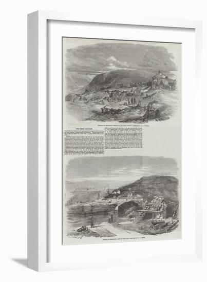 The Creek Battery-Edward Angelo Goodall-Framed Giclee Print