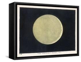 The Crescent Moon, a Close Up-Charles F. Bunt-Framed Stretched Canvas