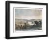 The Crescent Moon, a View Over a Landscape-Charles F. Bunt-Framed Art Print