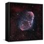 The Crescent Nebula-Stocktrek Images-Framed Stretched Canvas