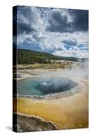 The Crested Pool In Upper Geyser Basin, Yellowstone National Park-Bryan Jolley-Stretched Canvas