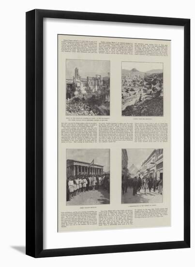 The Cretan Revolt of 1897-null-Framed Giclee Print