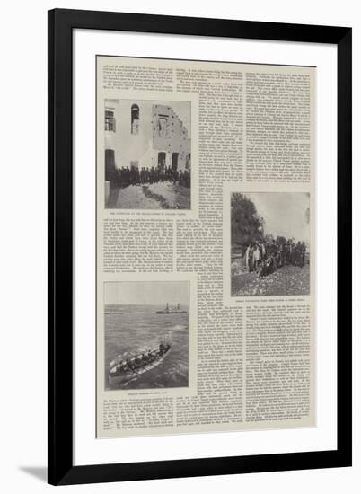 The Cretan Revolt of 1897-null-Framed Giclee Print