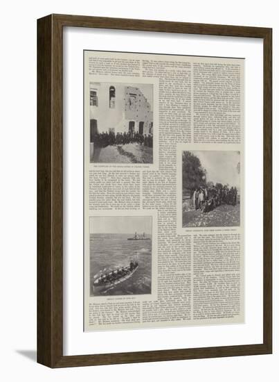 The Cretan Revolt of 1897-null-Framed Giclee Print