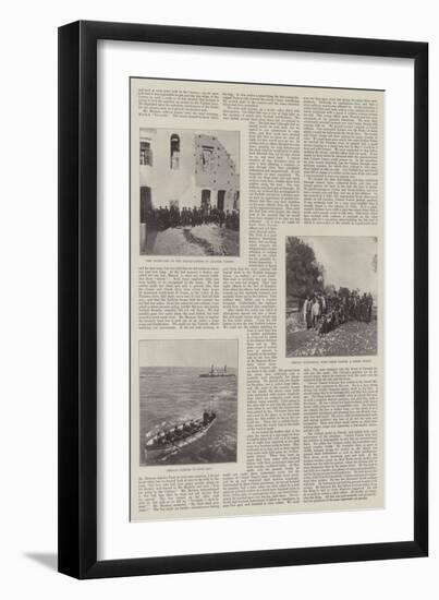 The Cretan Revolt of 1897-null-Framed Giclee Print