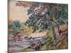 The Creuse at Genetin-Armand Guillaumin-Mounted Giclee Print