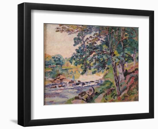 The Creuse at Genetin-Armand Guillaumin-Framed Premium Giclee Print