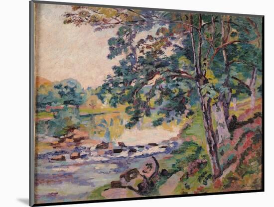 The Creuse at Genetin-Armand Guillaumin-Mounted Premium Giclee Print