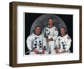 The Crew of Apollo 11, 1969-null-Framed Giclee Print