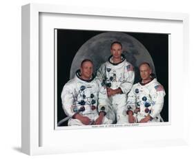 The Crew of Apollo 11, 1969-null-Framed Giclee Print