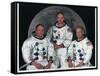 The Crew of Apollo 11, 1969-null-Framed Stretched Canvas