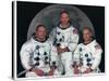 The Crew of Apollo 11, 1969-null-Stretched Canvas