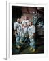 The Crew of Apollo 8 in Front of a Simulator, 1968-null-Framed Photographic Print