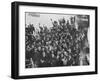 The Crew of HMS 'Vindictive' Celebrating the Zeebrugge Raid on 23 April 1918-null-Framed Giclee Print