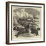 The Crew of the Pandora Shooting Seals-null-Framed Giclee Print